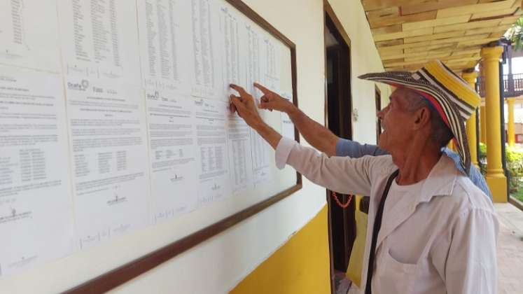 Búsqueda activa de los abuelos adelanta el programa del adulto mayor en Ocaña./ Foto: Cortesía.