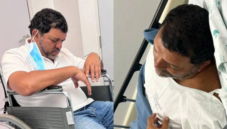 Alcalde de Calima El Darién que se desnudó en discoteca reapareció en el hospital 