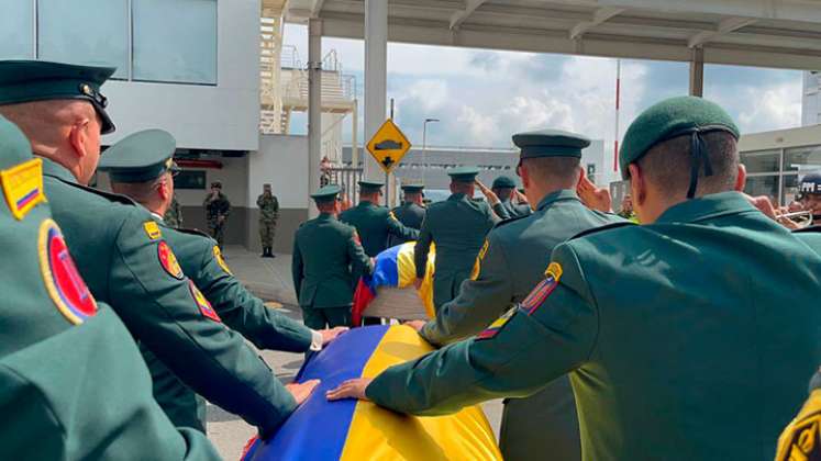 Militares asesinados en El Catatumbo