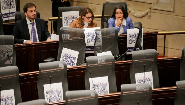La reforma a la salud empieza una nueva semana en el Congreso de la República./Foto Colprensa