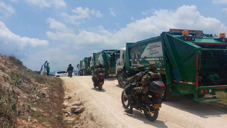 Nuevamente se presentan bloqueos en la vía de acceso del relleno sanitario de la vereda La Madera, debido al incumplimiento del Plan de manejo ambiental.