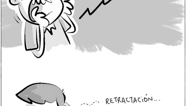 De calumnias y retractaciones
