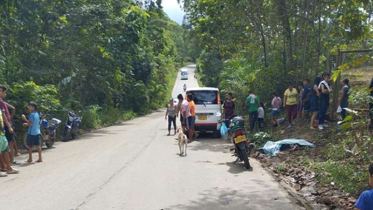 Carlos Estupiñán, de 41 años, fue atacado a bala por dos hombres, cuando se movilizaba en una motocicleta