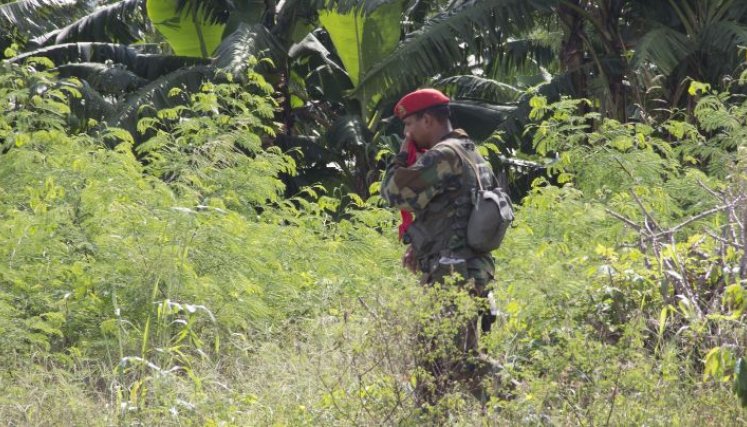 Un soldado de la Guardia Venezolana hace presencia en la frontera con Norte de Santander./Foto Archivo