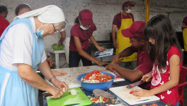 Semana santa, siete potajes.