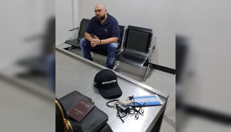 narco capturado.