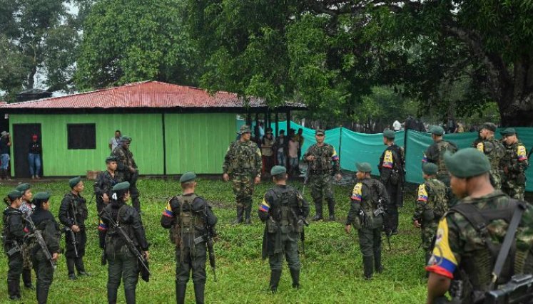 Disidencias de las Farc El Estado Mayor Central de la disidencia de las Farc ha violado en diferentes momentos el cese del fuego./Foto archivo