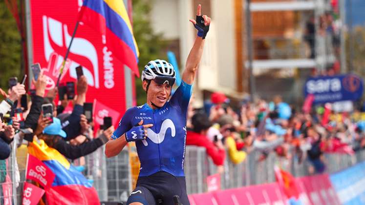 Einer Rubio, ciclista colombiano. 