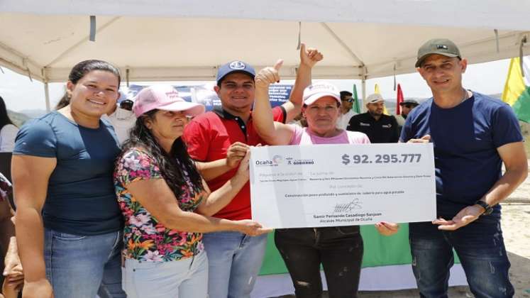 Asignados recursos para los convenios solidarios en Ocaña. / Foto Cortesía