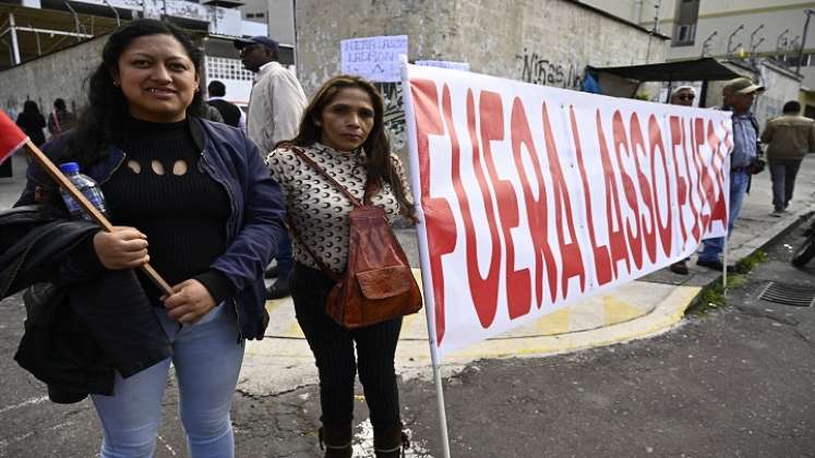 Juicio en el congreso al presidente Lasso de Ecuador 