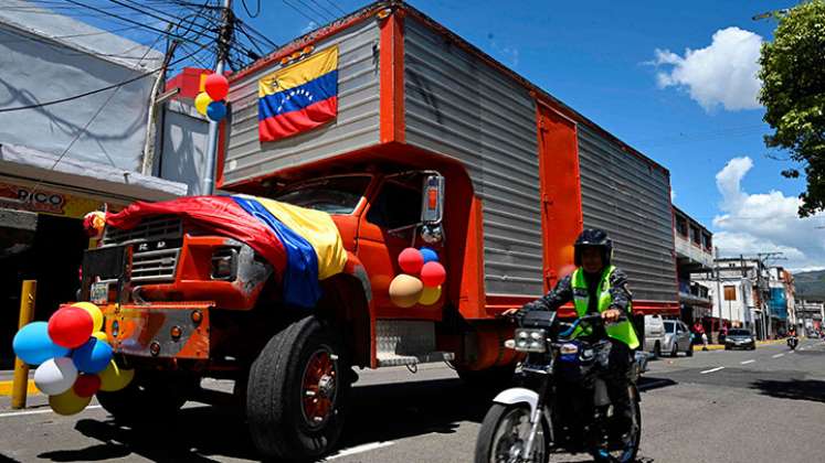 El comercio binacional por la frontera de Norte de Santander-Táchira sobrepasó los 100 millones de dólares, desde la reapertura comercial. Foto Archivo