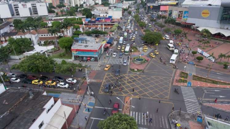 Diagonal Santander, donde existe un proyecto aprobado para ejecutar con plata de valorización./Foto Juan Pablo Cohen/La Opinión