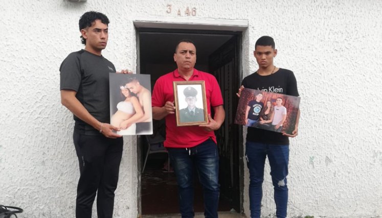 Había pedido el traslado de mil maneras y se lo negaron: familia de policía asesinado en Tibú