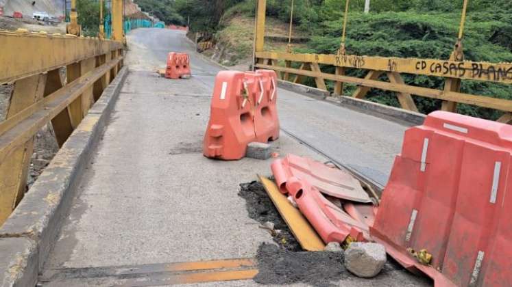 Preocupa estado  del antiguo puente  Mariano Ospina Pérez