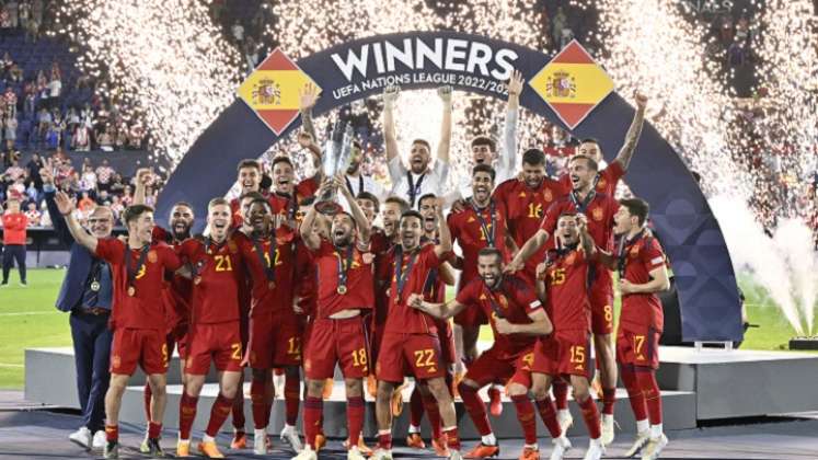 La selección española conquistó su primera Liga de Naciones al vencer vicecampeón del mundo, Croacia.