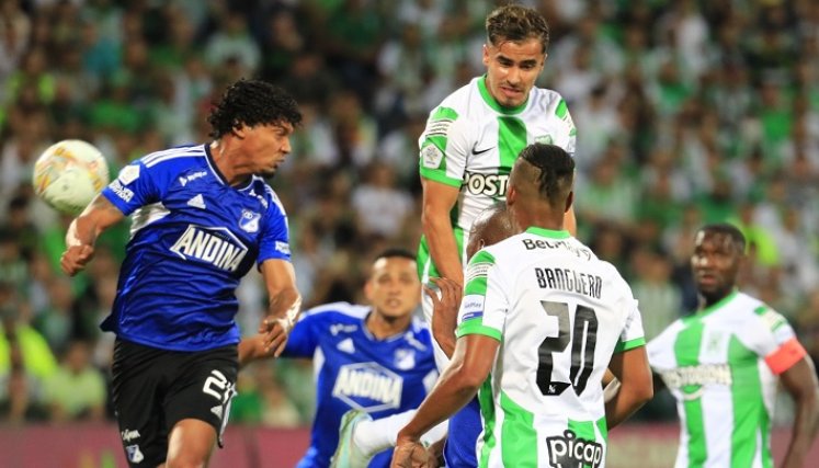 Millonarios y Nacional en una final inédita en el fútbol colombiano.