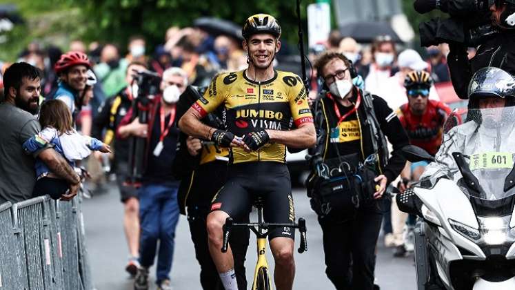 Christophe Laporte (Jumbo-Visma), se adjudicó la primera etapa del Critérium Dauphiné. 