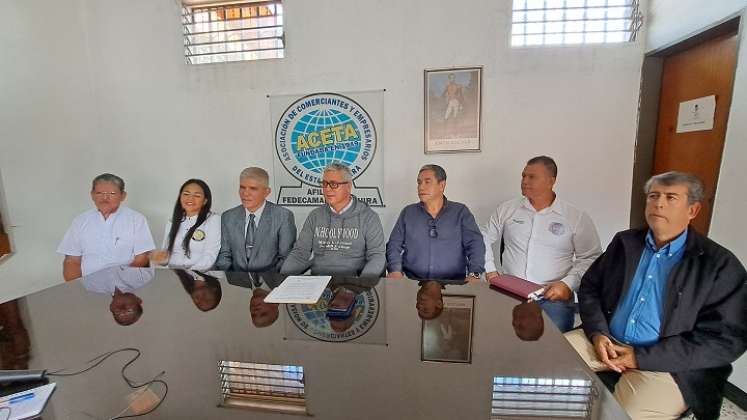 Comerciantes y empresarios del Táchira expresan las dificultades para mantenerse operativos. Foto Anggy Polanco / La Opinión. 