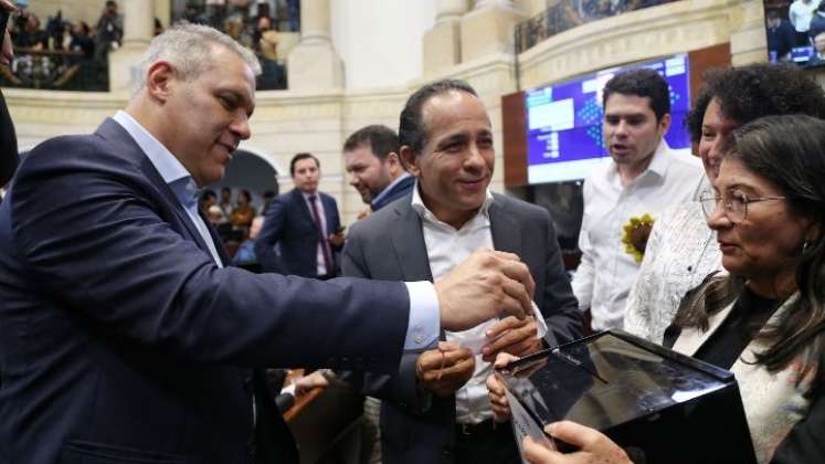 Alexander López, es el nuevo presidente del Senado de la República./Foto cortesía