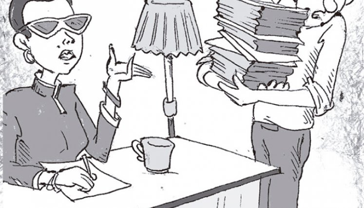 Caricatura @Colombiatura