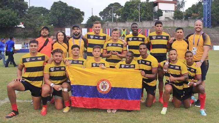 Selección Colombia de rugby, oro en Juegos Centroamericanos y del Caribe.