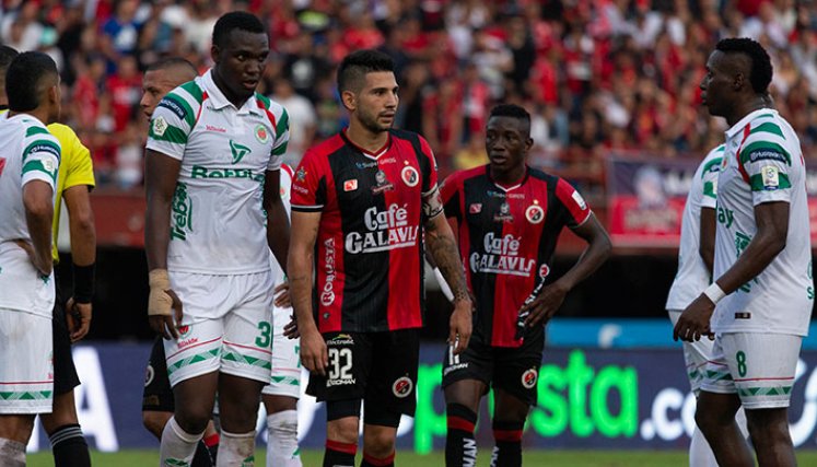 Jhonathan Agudelo, delantero del Cúcuta. 