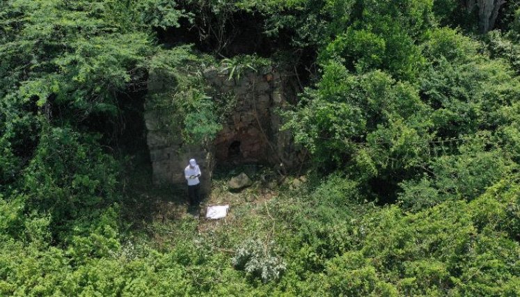 La Unidad de Búsqueda de Personas Dadas por Desaparecidas encontró estructuras óseas y otros elementos en el área de Juan Frío./Foto cortesía para La Opinión