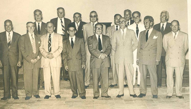 Junta Directiva del Club del Comercio 1955