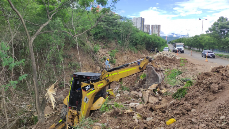 Reparaciones en la variante La Floresta