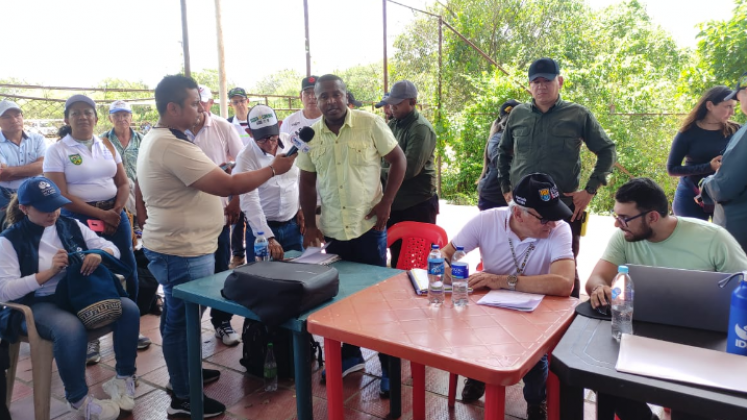 Se reunieron en Patillales,Puerto Santander