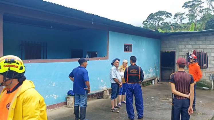 Lluvias en el Táchira