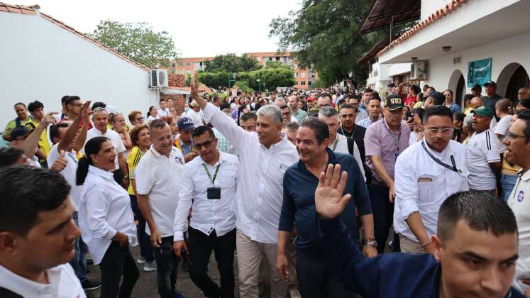 Germán Vargas Lleras estuvo en Cúcuta para reunirse con los empresarios y la bancada del partido en Norte de Santander./Foto cortesía