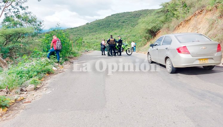 Hallan un cadáver en la vía hacia Cormoranes, de Cúcuta