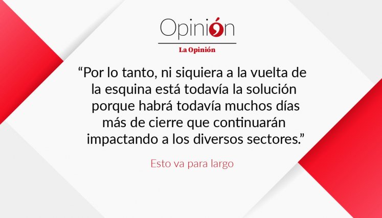 Esto va para largo