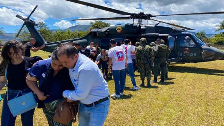 El drama humano de los damnificados de la avalancha en Ábrego