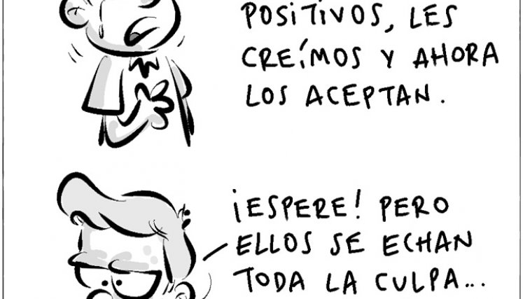 Dolido y mortificado