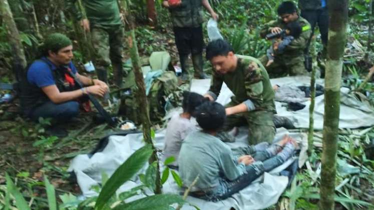 Niños en la selva