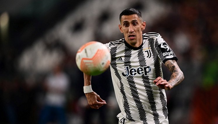 Ángel Di María, campeón con Argentina en el Mundial de Catar 2022.