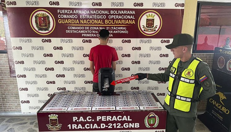 Capturado en Venezuela con dinero falso 