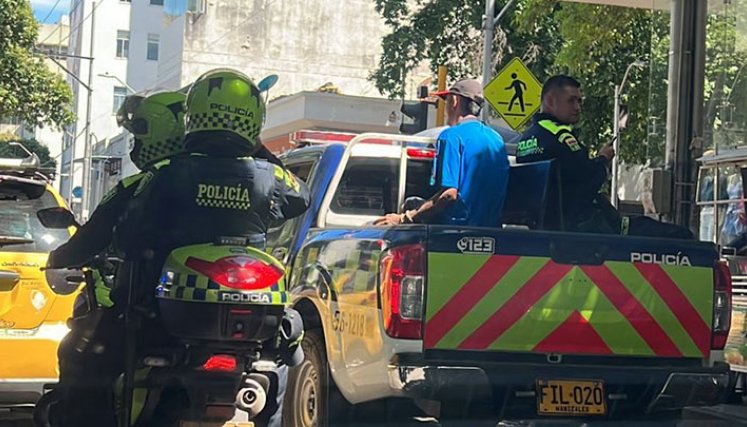 Capturado por el delito de violencia contra servidor público.