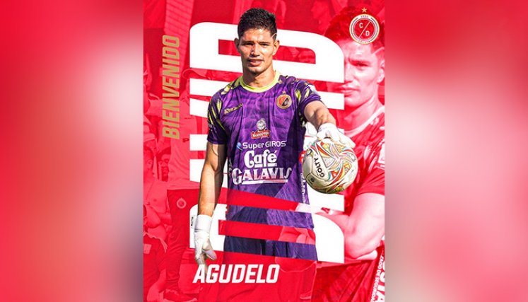 David Agudelo, arquero del Cúcuta Deportivo.