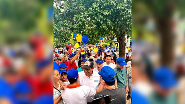 Emerson Meneses se inscribió como candidato a la Alcaldía de Cúcuta./Foto cortesía