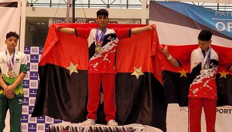 Gimnasia juvenil de Norte de Santander. 