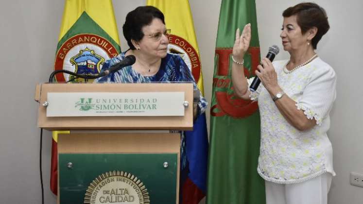 Yolanda Gallardo de Parada, nueva directora general de Unisimón, sede Cúcuta. / Foto: Cortesía / La Opinión 