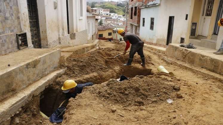 El alcance del proyecto es optimizar las redes de acueducto y alcantarillado hasta las acometidas domiciliarias./ Foto: Cortesía