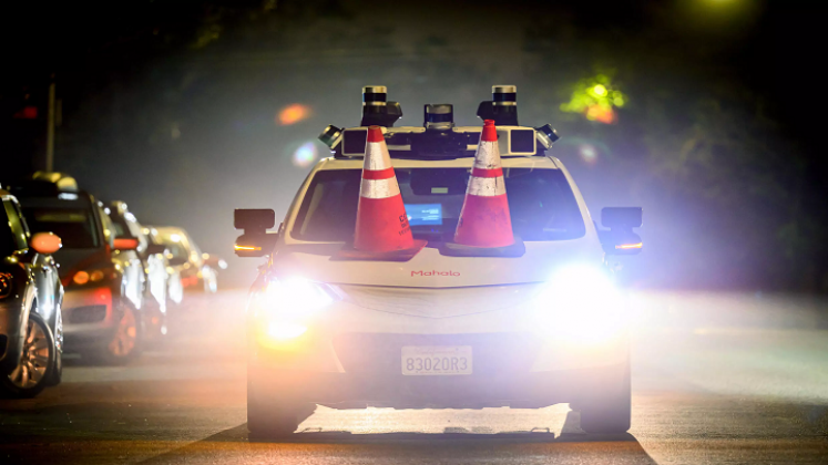 Taxi-Autónomo. / Foto: AFP