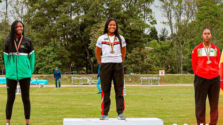 Valeri Franco Quiñones, atleta cucuteña. 