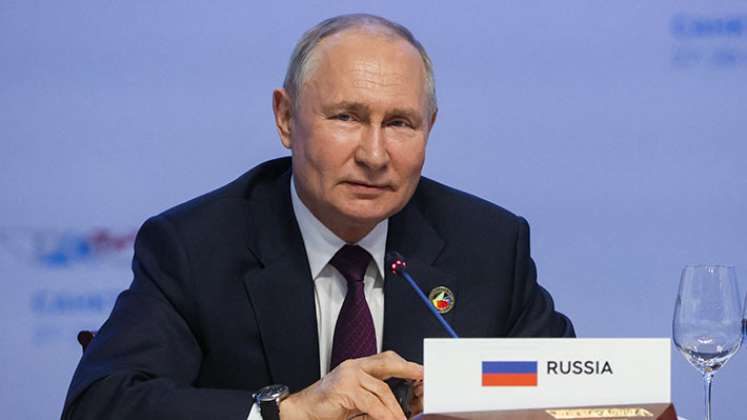 Vladimir Putin, presidente de Rusia.