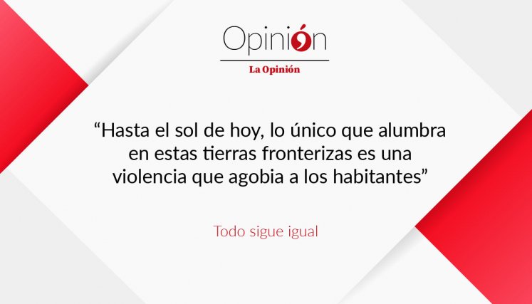 Todo sigue igual