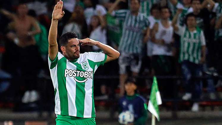 Atlético Nacional vs. Racing, Copa Libertadores. 